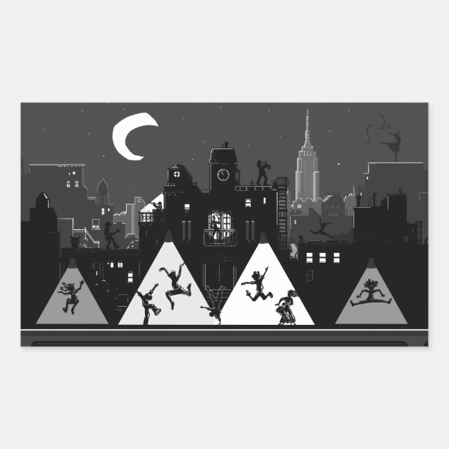 New York Boogie Nights Sticker (Front)