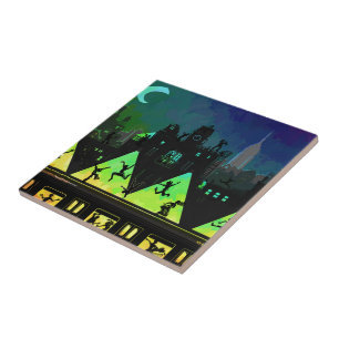 New York Boogie Nights Tile