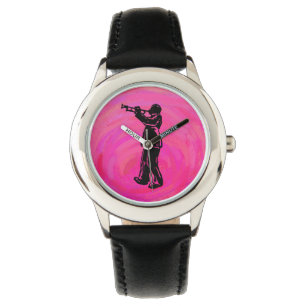 New York Boogie Nights Trumpet Hot pink Watch