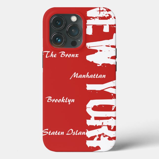 New York - Boroughs 2 - cool urban style Case-Mate iPhone Case (Back)