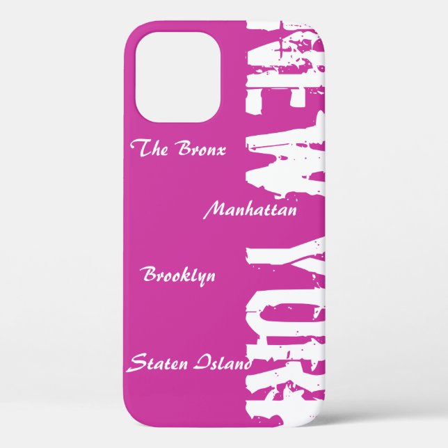 New York - Boroughs 2 - cool urban style Case-Mate iPhone Case (Back)