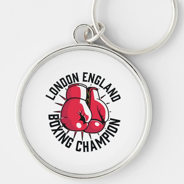 New York Boxing logo Keychain (Front)