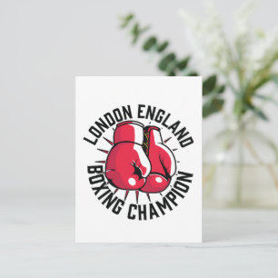 New York Boxing logo Postcard