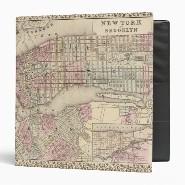 New York, Brooklyn 3 Binder (Front/Inside)