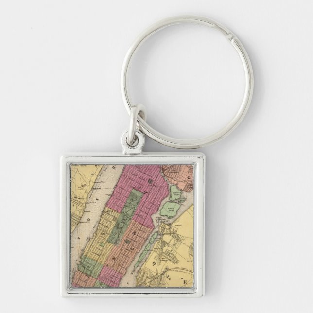 New York, Brooklyn Keychain (Front)