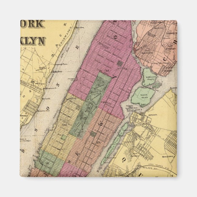 New York, Brooklyn Magnet (Front)