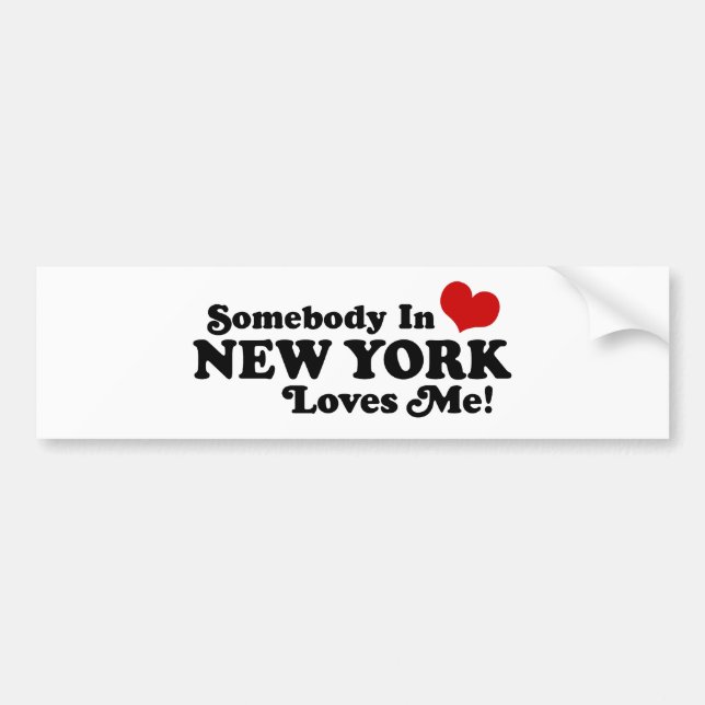 New York Bumper Sticker (Front)