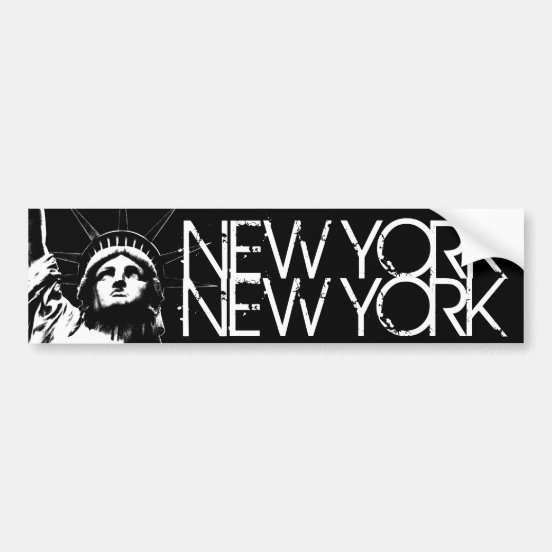 New York City Bumper Stickers, Car Stickers & Car Decals | Zazzle CA