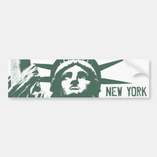 New York Bumper Sticker Statue of Liberty Stickers