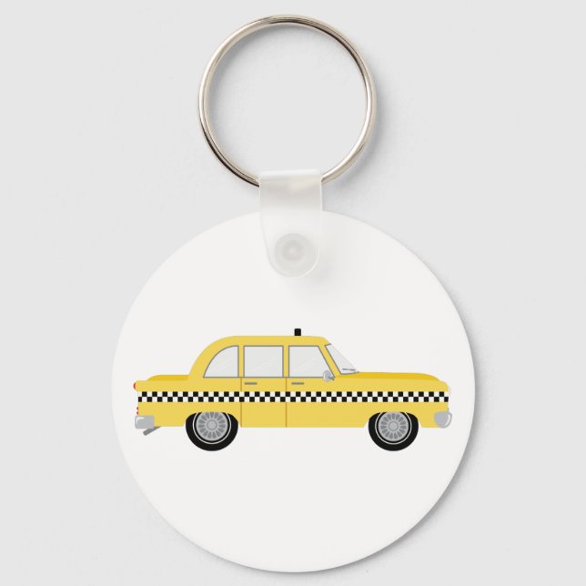 New York Cab Keychain (Front)