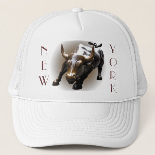 New York Caps Hats New York Souvenir Bull Gifts