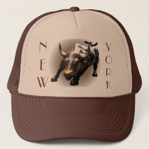 New York Caps Hats New York Souvenir Bull Gifts