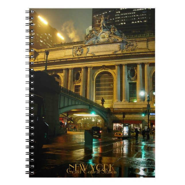 New York Carnet Romantic Grand Central Journal (Devant)