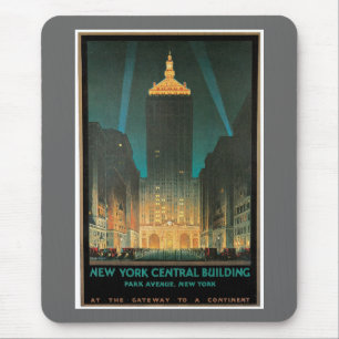 New York Central Building 1930 Mouse Pad