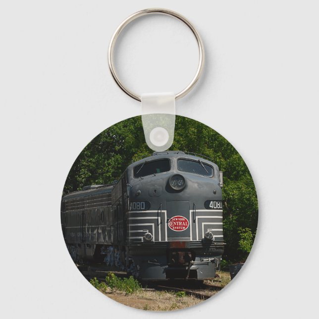 New York Central Locomotive Keychain (Front)