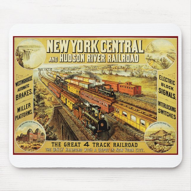 New York Central Mouse Pad (Front)