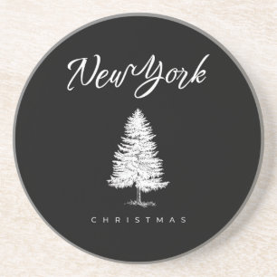 New York Christmas Coaster