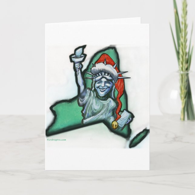 New York Christmas Holiday Card (Front)