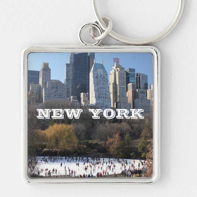 NEW YORK CHRISTMAS KEYCHAIN (Front)