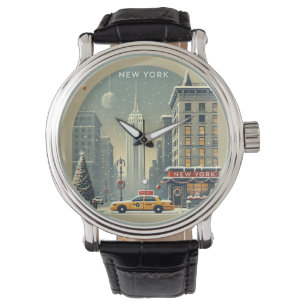 New York Christmas   Statue of Liberty Holiday Watch