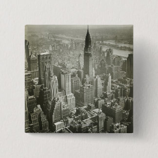New York City 2 Inch Square Button