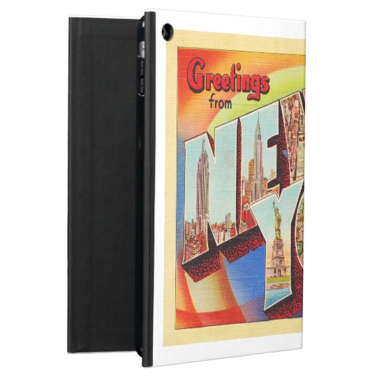 New York City #2 NY Large Letter Travel Postcard - Cover For iPad Air