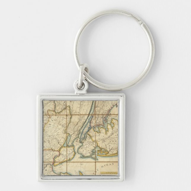 New York City 3 Keychain (Front)