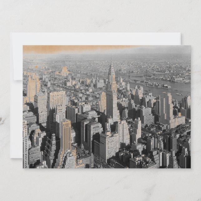 New York City 5.5 x 6.5 Invitation (Front)