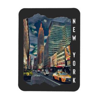 New York City Aesthetic Photo Art     Magnet