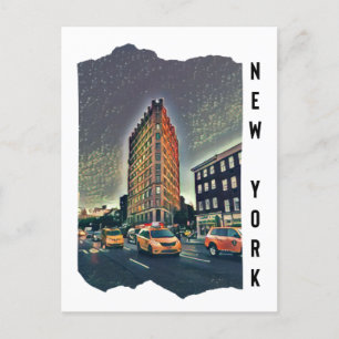 New York City Aesthetic Photo Art      Postcard
