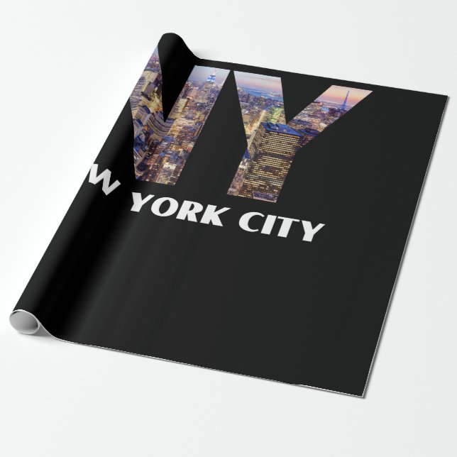 New York City Amazing Design Great for Wrapping Paper (Unrolled)