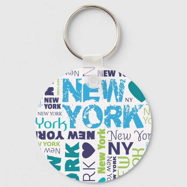 New York City american souvernir keychain (Front)