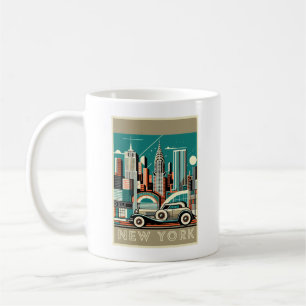 New York City Art Deco  Coffee Mug
