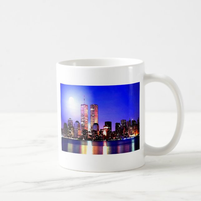 New York City at Night Coffee Mug (Right)