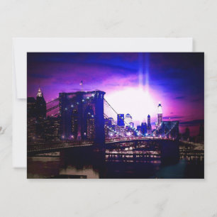 New York City at Night Invitation