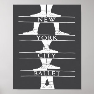 New York City Ballet Clic  Poster