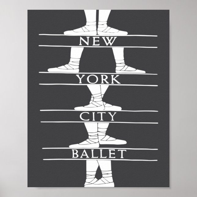 New York City Ballet Clic  Poster (Front)