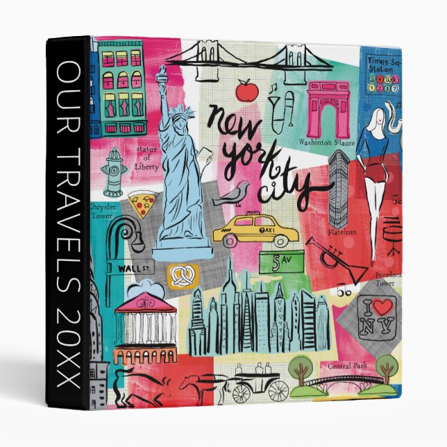 New York City Binder (Front/Spine)