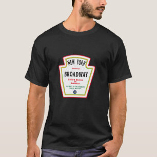 New York City BROADWAY NYC UNITED STATES America U T-Shirt