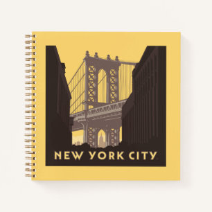 New York City   Brooklyn Bridge Notebook