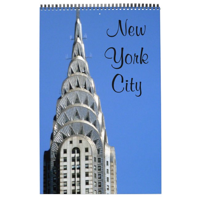 new york city calendar (Cover)