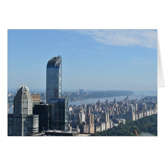 New York City, carte (Devant horizontal)