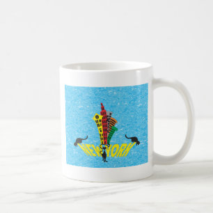 New York city cat Coffee Mug