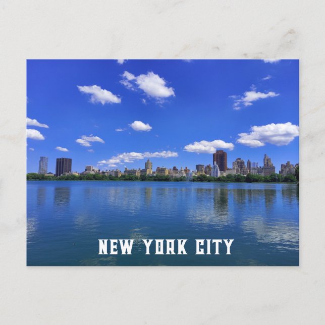 New York City - Centra Park view Postcard (Front)