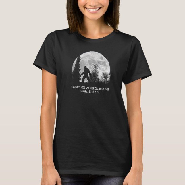 New York City Central Park Greatest Hide And Seek  T-Shirt (Front)