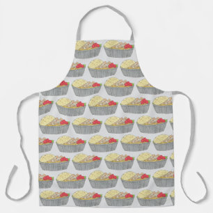 New York City Chicken Rice Halal Cart Platter Food Apron