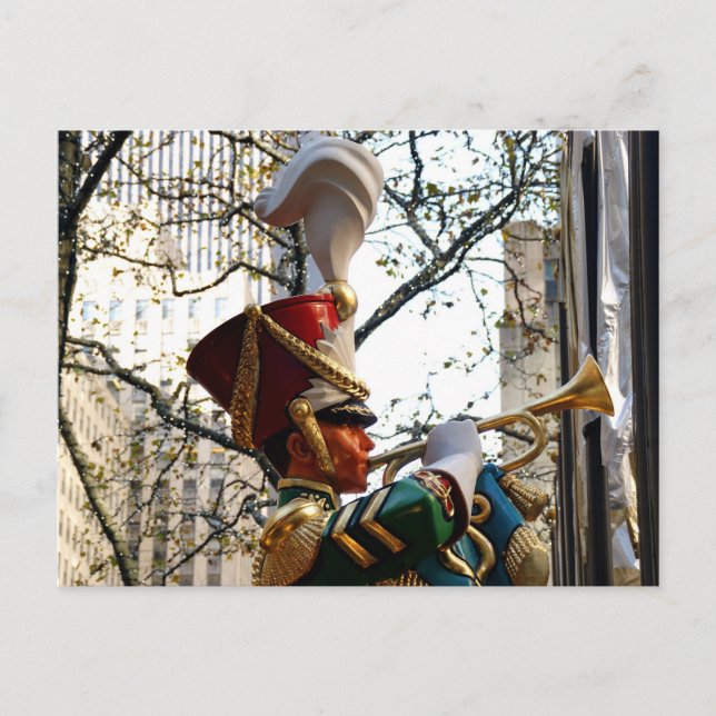 New York City Christmas Postcard (Front)