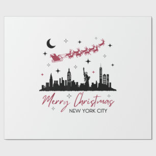 New York City Christmas Trip, Merry Christmas New Wrapping Paper