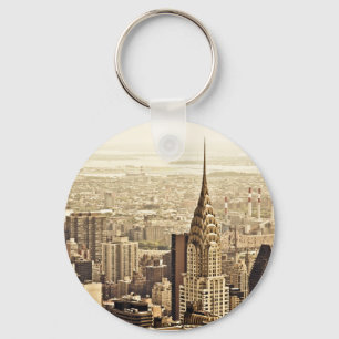 New York City - Chrysler Building Keychain