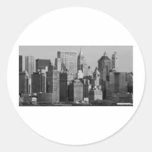New York City Classic Round Sticker